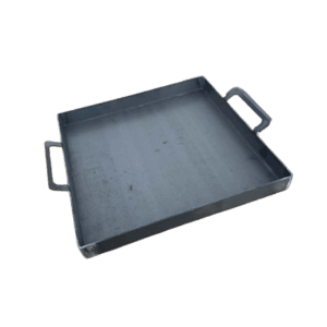 premium szenacel vas tepsi 40x40 taskogrill tasko